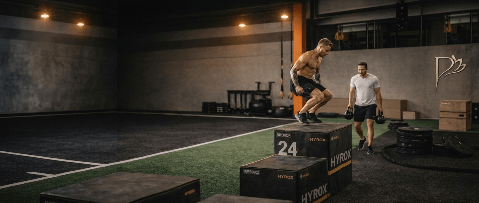Hyrox antrenman alanı